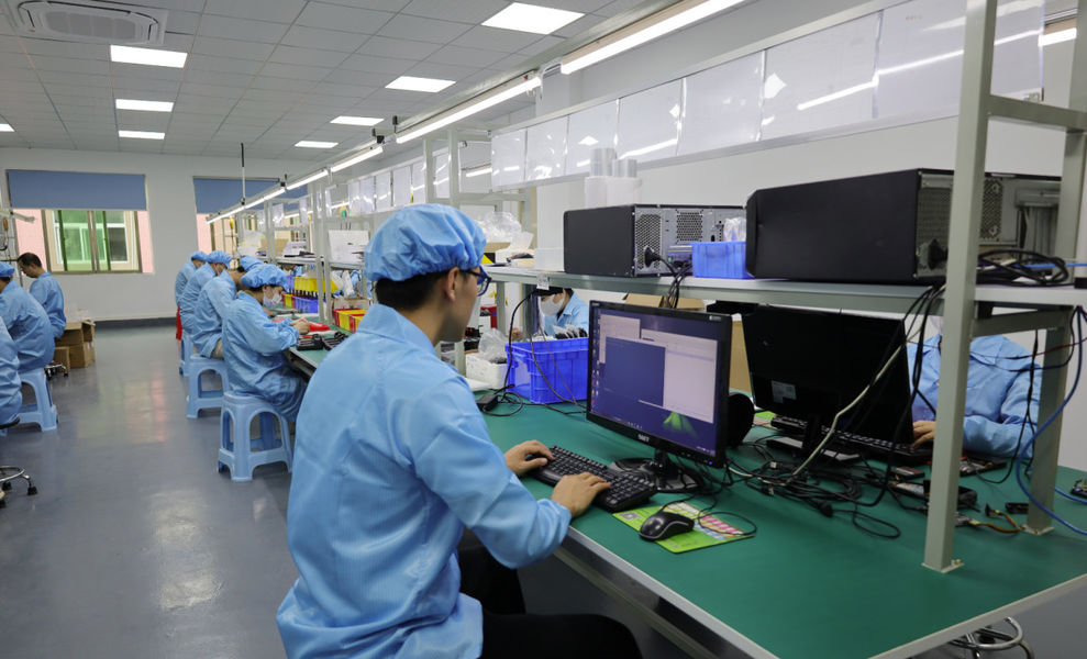 Guangzhou Phoebe Technology Co.,Ltd productielijn van de fabrikant